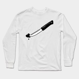 Like a Knife Through the Heart Long Sleeve T-Shirt